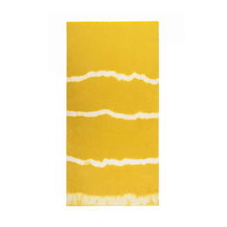 Ręcznik plażowy Bricini Fancy Mustard 85x175 cm - 3