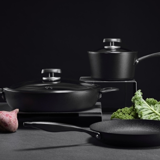 Patelnia głęboka Scanpan Pro SB+ 26 cm z pokrywą - 7