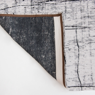 Okrągły dywan Louis de Poortere Mad Men Griff metro black&white - 8