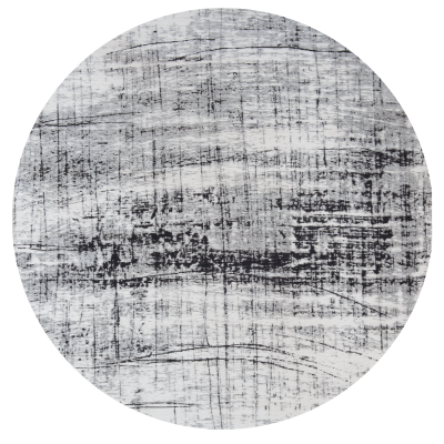 Okrągły dywan Louis de Poortere Mad Men Griff metro black&white