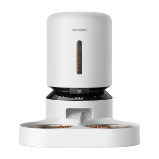  PETLIBRO Granary 5L Double Bowl Food Dispenser with Camera (White) - 2