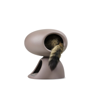 Legowisko dla kota United Pets Cat Cave szare - 5