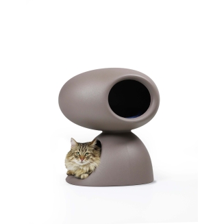 Legowisko dla kota United Pets Cat Cave szare - 3