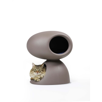 Legowisko dla kota United Pets Cat Cave szare - 3