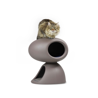 Legowisko dla kota United Pets Cat Cave szare - 6