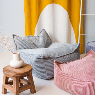 Fotel dziecięcy Wigiwama Beanbag Chair Peppermint Green | BESTSELLER - 6