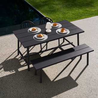 Ławka ogrodowa Fatboy Fred's Bench Anthracite 160x40x46 cm - 15