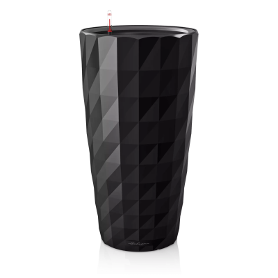 Donica Lechuza Diamante Premium 40 czarny połysk