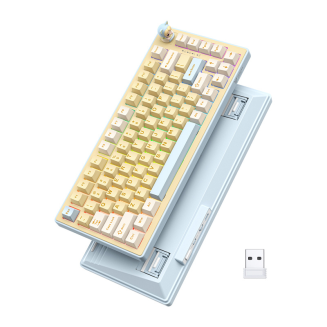 Klawiatura gamingowa Onikuma MT707 (żółta) - 2