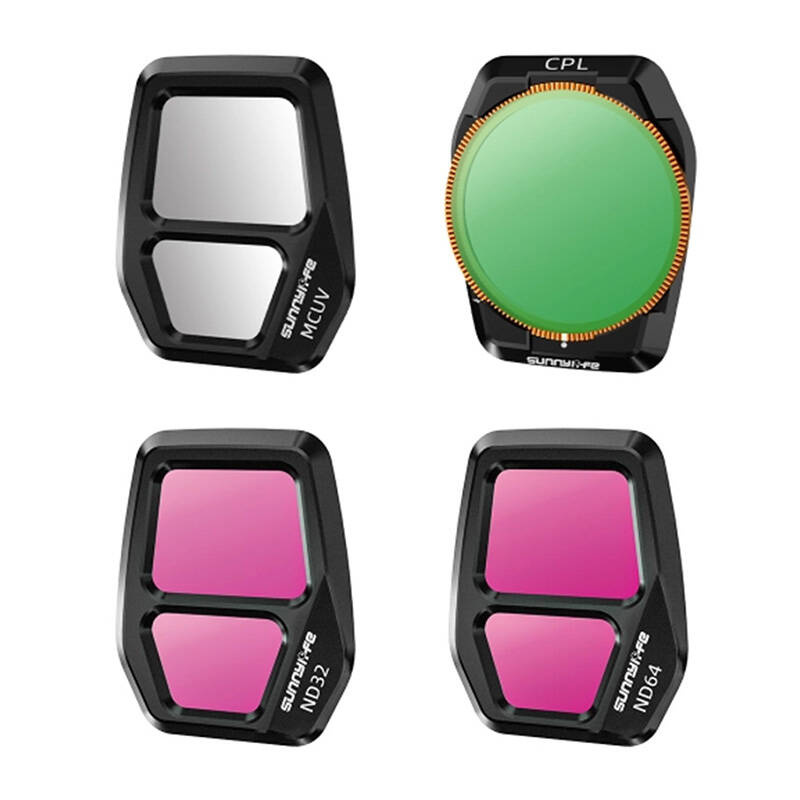 SUNNYLIFE A3S-FI928 MCUV+CPL+ND32+ND64 DJI Air 3S Filter Set
