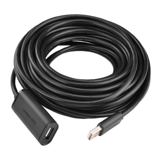  UGREEN USB-A-USB-A cable 10m USB 2.0 active (black) - 5