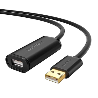  UGREEN USB-A-USB-A cable 10m USB 2.0 active (black) - 4