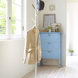 Wieszak na ubrania Yamazaki Plain biały - 2