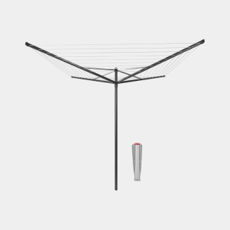 Obrotowa suszarka ogrodowa Brabantia Topspinner 50 m Anthracite - 2