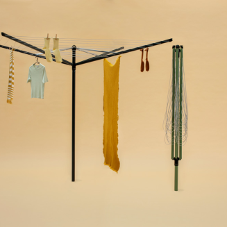 Obrotowa suszarka ogrodowa Brabantia Topspinner 50 m antracytowa - 7