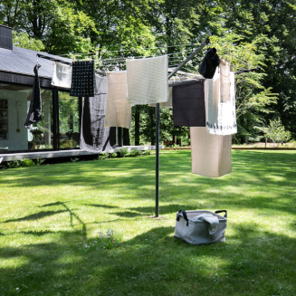 Obrotowa suszarka ogrodowa Brabantia Topspinner 50 m antracytowa - 5