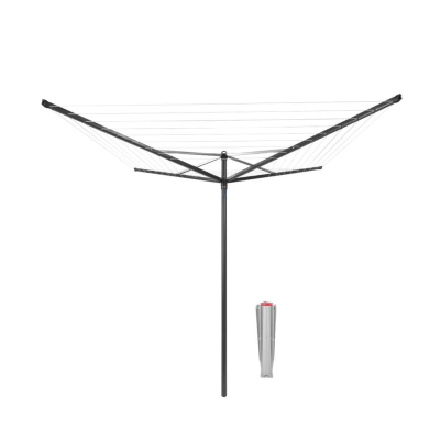 Obrotowa suszarka ogrodowa Brabantia Topspinner 50 m Anthracite