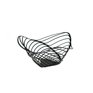 Patera na owoce Alessi Trinity czarna 26x12 cm - 2