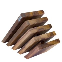 5-elementowy blok magnetyczny z drewna orzechowego Artelegno Venezia