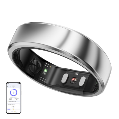 Smartring RINGCONN Air Gen 2 rozmiar 6 (srebrny)