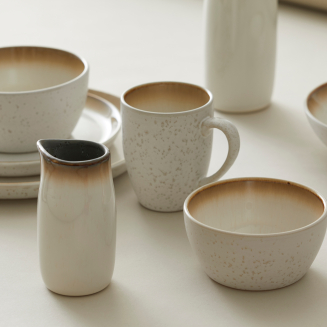 Kubek z uchem Bitz Cream&Cream 300 ml - 2