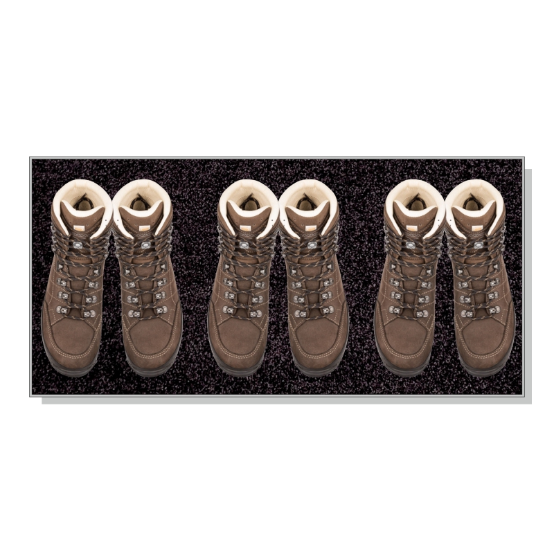 Keilbach Perfetto shoe pad 77x37 cm black