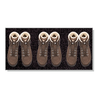 Keilbach Perfetto shoe pad 77x37 cm black