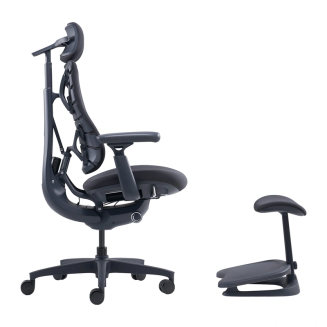 Krzesło ergonomiczne LiberNovo Omni 45cm (czarne) - 5