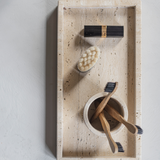 Taca dekoracyjna Mette Ditmer Denmark Travertine | BESTSELLER | SZYBKA WYSYŁKA - 2