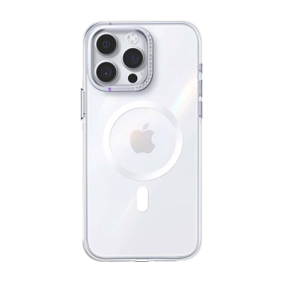 Etui magnetyczne JOYROOM Glacier Case PN-15B4 iPhone 15 Pro Max (przezroczyste)