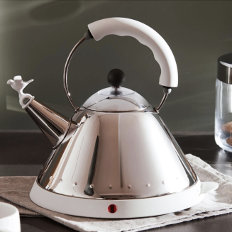 Czajnik elektryczny Alessi MG 32 1.5l z niebieskim uchwytem - 2