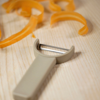  Vegetable peeler Zone Denmark Singles Soft Taupe 6 cm - 4