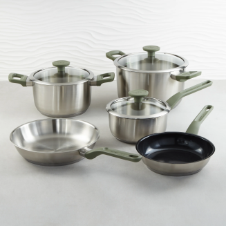 Zestaw garnków Berghoff Bolt Olive 7 częściowy - 4