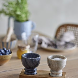 Zestaw sól i pieprz Bloomingville Inesa Marble - 3