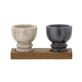 Zestaw sól i pieprz Bloomingville Inesa Marble - 2