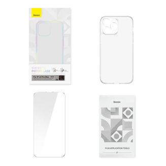 Etui ochronne Baseus Crystal Clear do iPhone 12 Pro Max (transparentne) - 8
