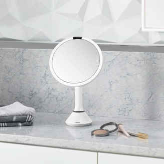 Lusterko sensorowe z regulacją jasności Simplehuman 5x białe - 4