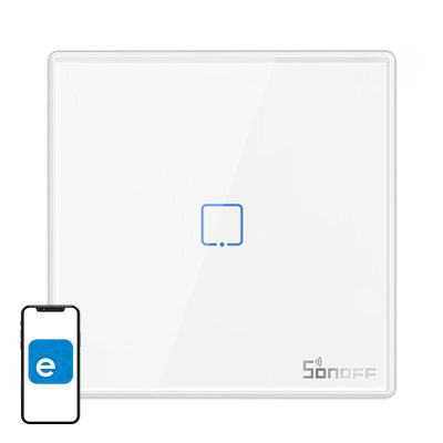  SONOFF T2EU1C-RF RF 433MHz 1-channel light switch