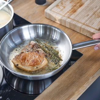  Zwilling Pro steel shallow frying pan - 20 cm - 6