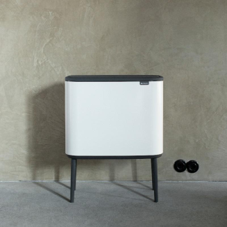 Brabantia Bo Touch Bin 23+11l white - 10