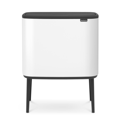 Brabantia Bo Touch Bin 23+11l white
