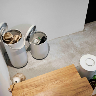  Zone Denmark Circular Waste Bin 15l Warm Grey - 3