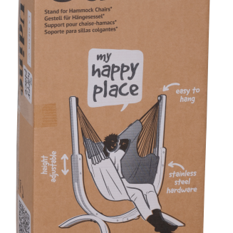 Fotel hamakowy ze stojakiem La Siesta Udine Outdoor Lime Comfort - 5