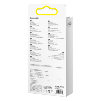 Kabel USB 3w1 Baseus Flash Series, USB-C + micro USB + Lightning, 100W, 1.2m (czarny) - 9