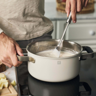 Zestaw garnków Zwilling Pure 5 elementów kość słoniowa - 4