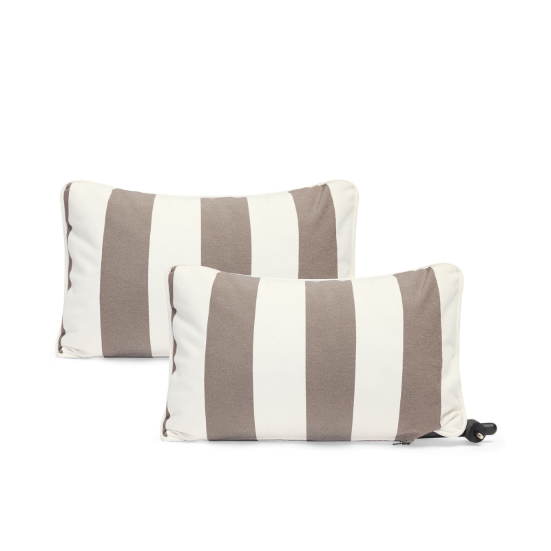 Podłokietnik Fatboy Armrest Paletti Stripe Cacao 2 szt.