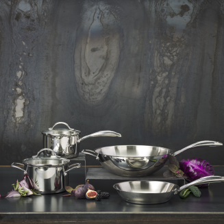 Wok stalowy Scanpan STS 32 cm - 5