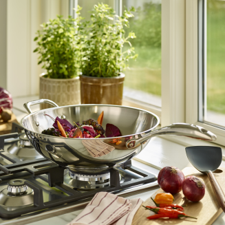 Wok stalowy Scanpan STS 32 cm | JESIENNA PROMOCJA - 4
