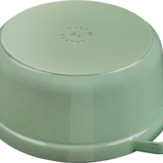 Garnek żeliwny okrągły Staub - 3.8 ltr, Miętowy - 4