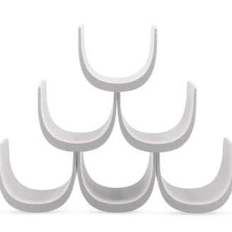 Stojak na butelki Alessi Noe biały - 2